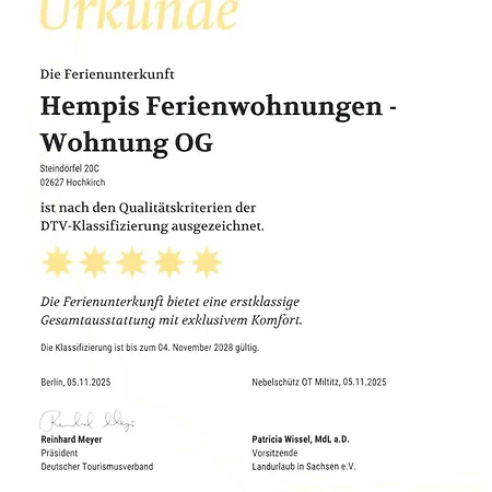Апартаменты Hempis Hochkirch